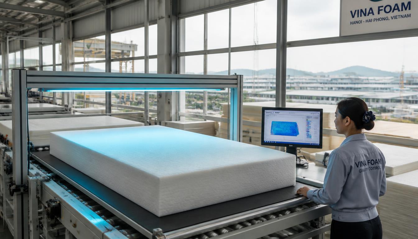 The Inspection Line They Had Been Priced Out Of: AI Quality Control for a Vietnamese Foam Manufacturer